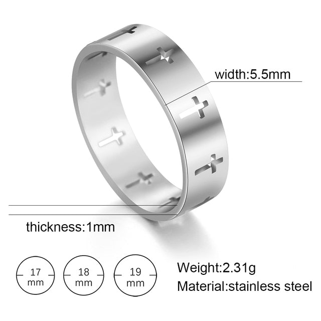 Stainless Steel Cool Men's Ring - YORNEKINTL