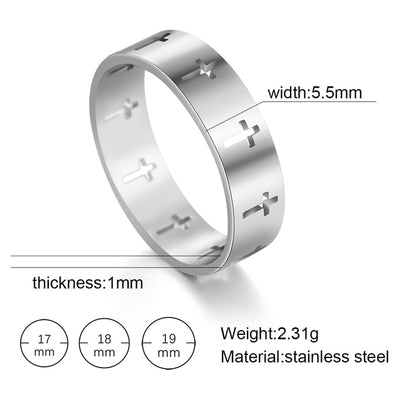 Stainless Steel Cool Men's Ring - YORNEKINTL