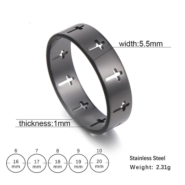 Stainless Steel Cool Men's Ring - YORNEKINTL