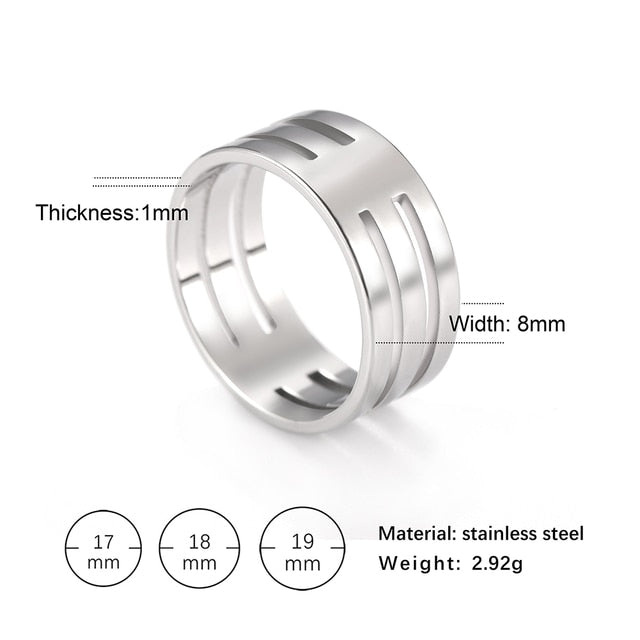 Stainless Steel Cool Men's Ring - YORNEKINTL