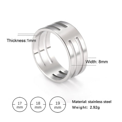 Stainless Steel Cool Men's Ring - YORNEKINTL