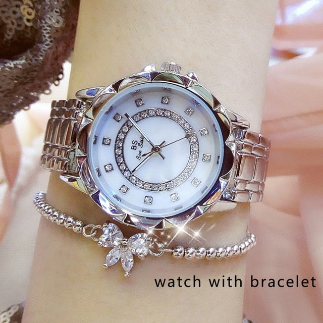 Elegant Rhinestone Ladies Watch - YORNEKINTL
