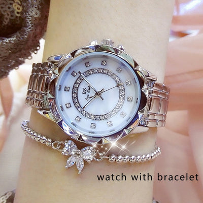 Elegant Rhinestone Ladies Watch - YORNEKINTL