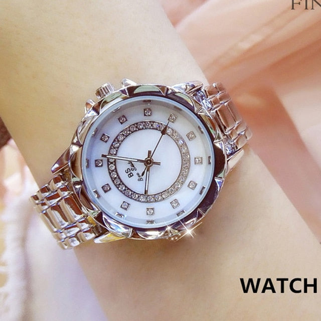 Elegant Rhinestone Ladies Watch - YORNEKINTL
