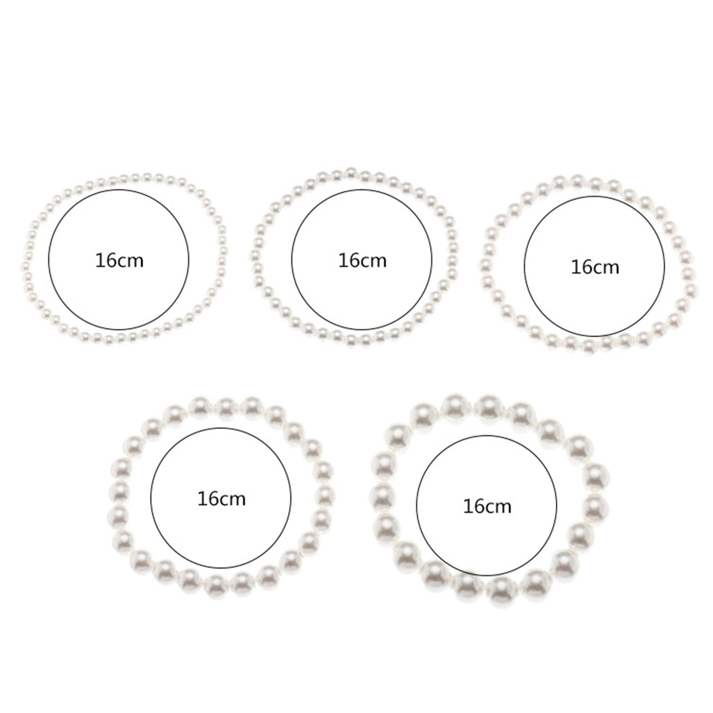 5Pcs Multilayer Pearl Beads Bracelet - YORNEKINTL