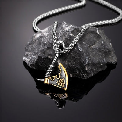 Men Vikings Norse Axe Necklaces - YORNEKINTL