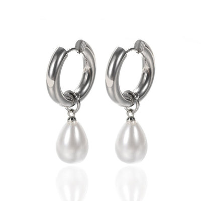 Vintage Pearl Drop Dangle Earrings - YORNEKINTL