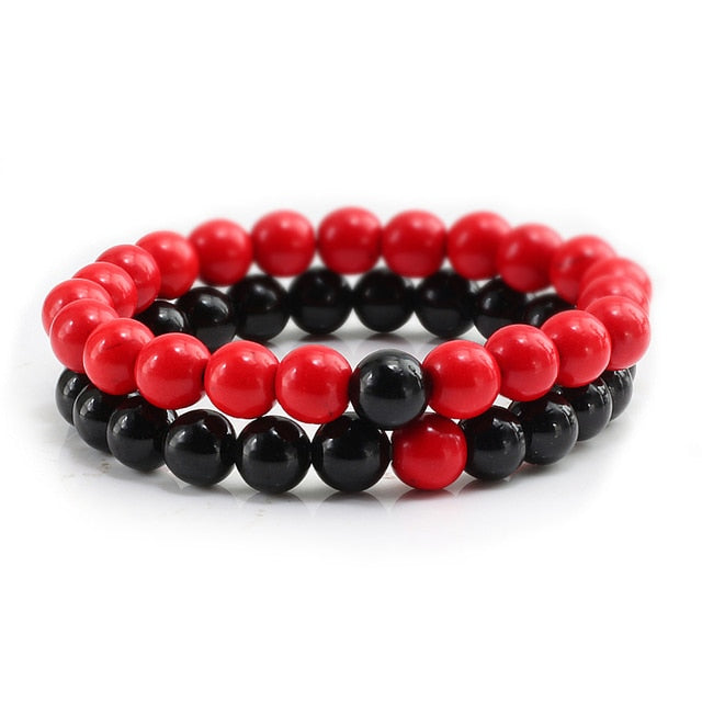 Natural Lava Stone Beaded Bracelets - YORNEKINTL