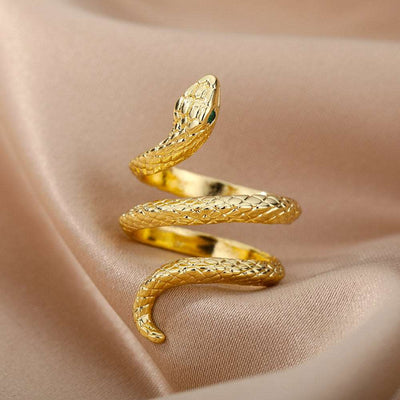 Punk Hip Hop Snake Rings
