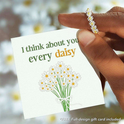 Cute Flower Vintage Daisy Rings