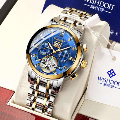 Mechanical Stainless Steel Waterproof Watch