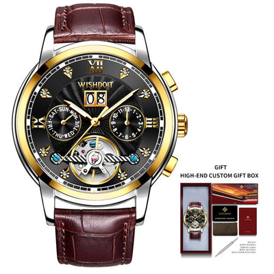 Mechanical Stainless Steel Waterproof Watch - YORNEKINTL