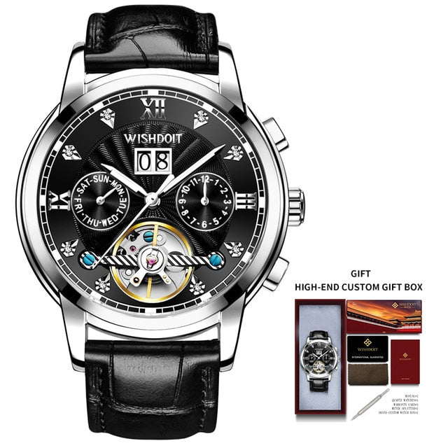 Mechanical Stainless Steel Waterproof Watch - YORNEKINTL